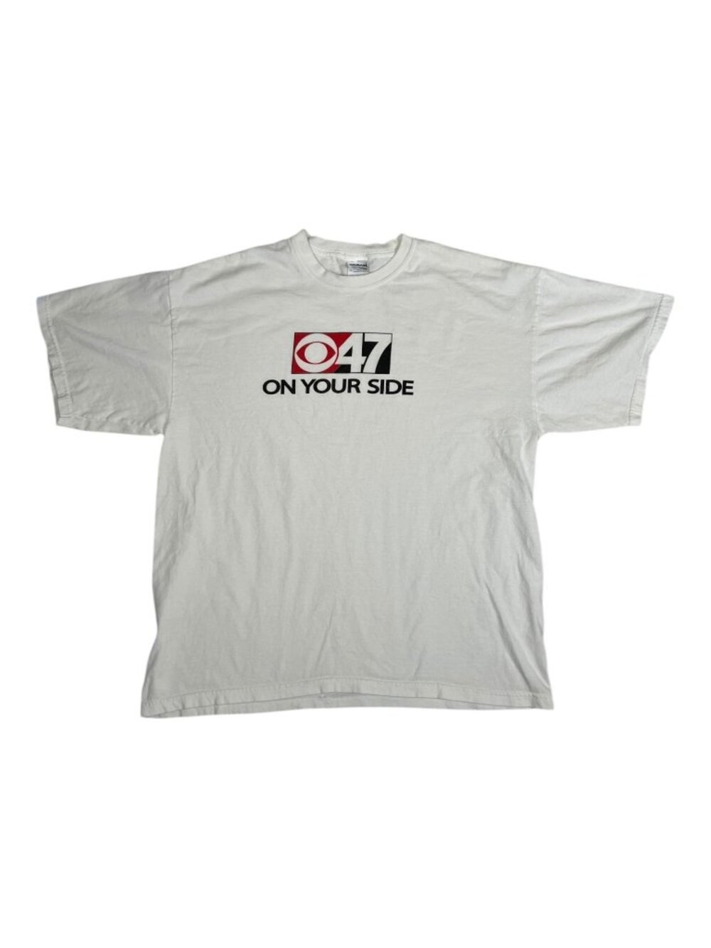 Vintage CBS 47 On Your Side Local News T-Shirt Mens XL Fresno California